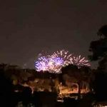 feu d'artifice de la terrasse